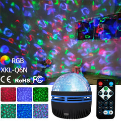 LED Starry Sky Northern Light Projector A variety of styles Projection Lamp with Remote Control Auto Rotate for Home Party Decor