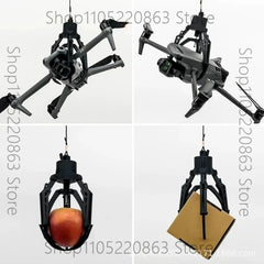 Drone Mechanical Claw Hook Grabber Air Release Payload Dropper Remote Control Intelligent Pick Up Drop Device Fishing Rescue Kit