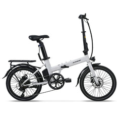 Folding Electric Bicycle 350W, 36V 8Ah/12Ah Removable Battery, 20Inch*1.75 Tires, 25Km/h, 7Speed City Commuter Travel Ebike