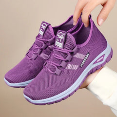 2025 Spring Fashion Women's Shoes High quality Anti slip and Wear resistant Sports Shoes Mesh Breathable Walking Shoes Designer