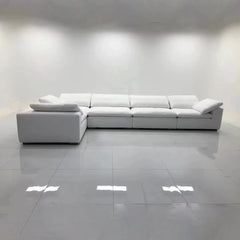 Modern Design l Shape Sofa Set Living Room Furniture Sectional Couch Set Modern Living Room Sofa White Sofas for Home