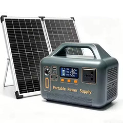 500W 220V Portable Power Station 500Wh 461Wh Solar Generator Emergency Power Bank Power Supply for Home Outdoor Camping Stall