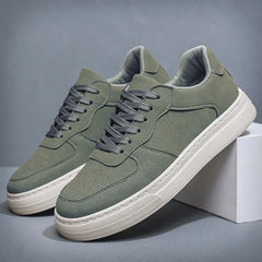New low cut men's casual sports shoes fashionable student board shoes men's single shoes