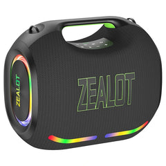 ZEALOT-ZE21 400W Big Power Wireless Bluetooth Peaker Outdoor Portable 48000mAh Long Battery With RGB Color Lights TWS Subwoofer High Volume Waterproof Bluetooth Speaker