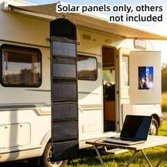 Backpack Carry Portable Foldable Waterproof Solar Charging Panel 25W 100W Dual USB Camping Emergency Charger For Cell Phone