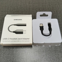 For Samsung Type C 3.5 Jack Earphone Cable USB C to 3.5mm AUX Headphones Adapter Galaxy S24 S23 S22 S21 S20 Z Flip Fold 6 5 4 3