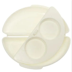 Useful White Microwave Omelette Egg Maker Tray Non-toxic Eggs Steamer Box Silicone Egg Cooker Egg Poacher Kitchen Cooking Tools