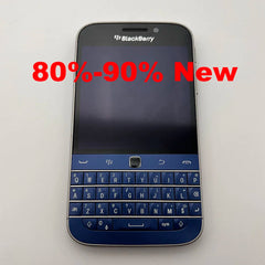 Original BlackBerry Classic Q20 QWERTY Keyboard 3.5" ROM 16G LTE Unlocked 4G Mobile Phone 80-90% New.