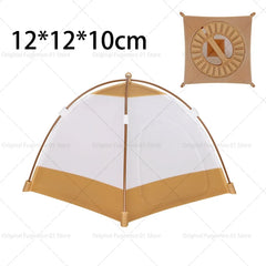 Camping Simulation Small Tent Model Removable Toy Decoration Camping