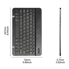 EMTRA™ Bluetooth Wireless Keyboard & Mouse – Rechargeable, Silent, 7 Colors, iPad, Phone & Tablet Ready | FlipStylez LLC®