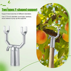 Universal Metal Tree Branch Support Silver Orchards Tree Brace Tree Straightening Kit for 5pcs Garden