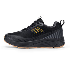 Fittington Men’s Sports Shoes Extra Wide Trail Running Shoes for Men Non-slip Men Sneakers Cushioning Hiking Shoes Support Arch