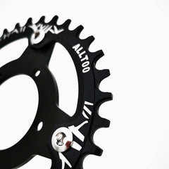 ALLTOO Bike Part Bicycle Crankset Bafang 104BCD Motor Aluminum Alloy Chainring Mid Drive Adapter For Electric E-bike 32T-52T