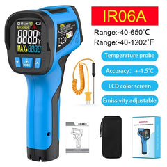 50 to 800 Degree Mestek Digital Infrared Thermometer Laser Temperature