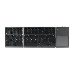 Wireless Folding Keyboard Bluetooth Keyboard With Touchpad For Windows Android IOS Phone Multi-Function Button Mini Keyboard