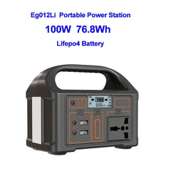 LiFePO4 Portable Power Station 1000W 902WH Mobile Power Supply Solar Generator 500W 300W 100W Battery Power Storage For Camping