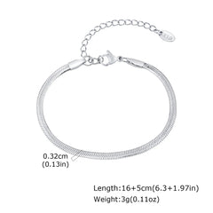 1/2/3pcs Chain Bracelet for, Stainless Steel Twisted Rope Cuban Chain