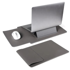Portable 13 15 inch Adjustable Stand Laptop Sleeve with Mouse Pad Ultra Thin Tablet Case Portable Shockproof for HP/Dell/Surface