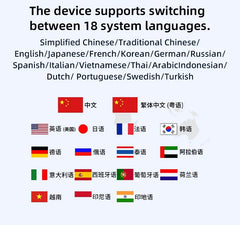 142 Languages Translator Device Online Offline Russian Korean Portuguese Arabic Dutch German French Spanish Italian Vietnamese
