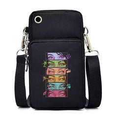 Funny Katseye Hip Hop Small Shoulder Bags Women Men Harajuku Katseye Mini Mobile Phone Bags 2026 New Purses Crossbody Bags Gifts