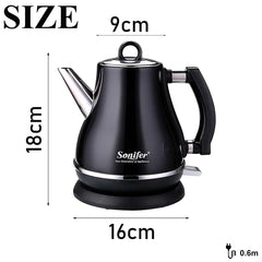 1.2l Colorful 304 Stainless Steel Electric Kettle 1500w Household 220V