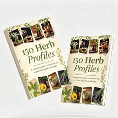Herbal Medicine Book 150 Herb Profiles Natural Remedies Guide Medicinal Plants Encyclopedia Home Healing Reference Book
