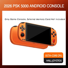 5.0 Inch FHD IPS Handheld Game Console PSK5000 with XBOX/SWITCH Layout,Helio G85 Octa-Core,6+128GB,Hall Joystick