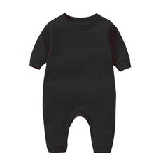 100% Cotton Baby Girl Jumpsuit Boy Rompers Solid Grows One-Pieces Newborn Sleepsuits Roupa De Bebe Jumpers Spring Autumn White