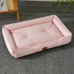 Four Seasons Paw Pet Sofa Dog Beds Waterproof Bottom Soft Fleece Warm Cat Bed House Pet Cushions for Small Medium Large Dogs