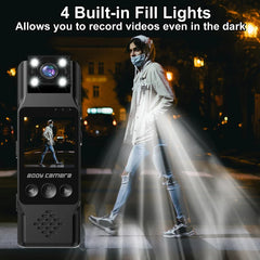 1080P Portable Wifi Mini Camera Digital Video Recorder Worn Police Night Vision BodyCam Infrared Miniature Camcorder
