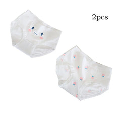 Teenage Triangle Panties Kids Solid White Underwear Pants Pure Cotton Breathable Underpants Child Girls Briefs For 7-16 Years