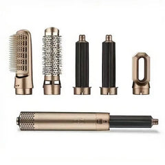 Hairdresser 5-in-1 Hair Clip Curler Hot Air Comb Automatic Curling Comb Straight Comb, Hair Dryer Holiday Gift