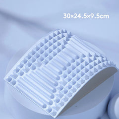 Back Stretcher Neck Pillow Relieve Massage Lumbar Support Massager for