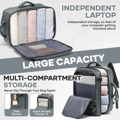 Ryanair Cabin Bags 40x30x20 Underseat Travel Backpack,  Cabin Fly Bag，Outdoor Backpack Back-to-School Storage Laptop Bookbag