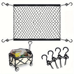 Camping Cart Guard Net, Camping Cart Net Bag, Small Cart Guard Net