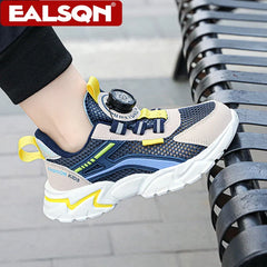 Children's Sports Shoes for Boys Fashion Mesh Breathable Casual Sports Shoes Summer Lightweight Student Running Sneakers