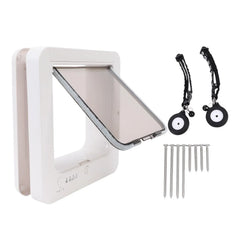 Collar Cat Door Smart Cat Door Automatic Sensing with Collar Activated Easy Installation Pet Door for Home Smart Cat Door