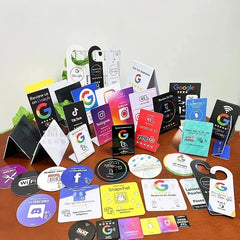 Wholesale Customized NFC Business Card Tag 213 Programmable Smart Luxury QR Code PVC VIP NFC Business Card