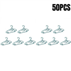 5-50pcs Baby Hangers Plastic Kids Clothes Storage Hanger for Nursery