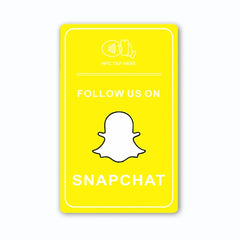 NFC Chip Card for Whatsapp Social Media Quick Contact Plastic Business Tap Card