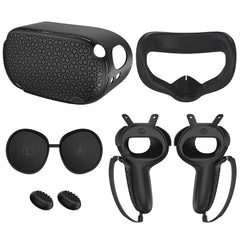 VR Protective Cover Elite Strap Head Strap Touch Controller Shell Case With Strap Handle Grip For Oculus Quest 2 Accessories