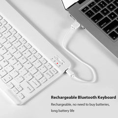 EMTRA™ Bluetooth Wireless Keyboard & Mouse – Rechargeable, Silent, 7 Colors, iPad, Phone & Tablet Ready | FlipStylez LLC®