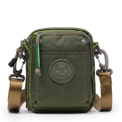 VOLUNTEER Crossbody Bags for Men Fashion Waterproof Phone Oxford Cloth Casual Small Messenger Men's Shoulder Sling Bag 1652-11