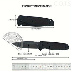 BM 4300 Folding Knife G10 Handle Wilderness Exploration, Hunting