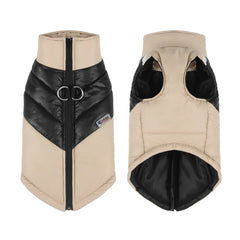 Winter Clothes for Dogs Warm Clothing Labrador Cotton Coat Harnesses Pet Products Clothes for Small Large Dog Reflective Stripe