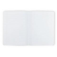 Strawberry Macaroon Wide Ruled Composition Notebook, 7.5 X 9.75 Inch Floral Cover For School Notes And Writing