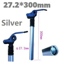 E-Bike Electric Folding Bike Shock Absorber Seat Post Alloy 25.4mm 27.2mm 28.6mm 31.8mm 33.9mm 34mm Folding Flipped Seat Post