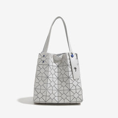 Fashion Geometric Diamond Tote Bag 2026 Versatile Six-grid Large-capacity Commuter Portable Armpit Bag New Style Handbags