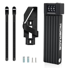 Bike Foldable Lock MTB Road High Security Anti-Theft Cycling Lock Portable For Scooter Electric E-Bike Bicycle Accessories