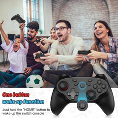 Controller for Switch/PC/IOS/Android Gamepad Wireless Game Handle Joystick Remote Control Rocker 6-axis Gyro W/Turbo Vibration